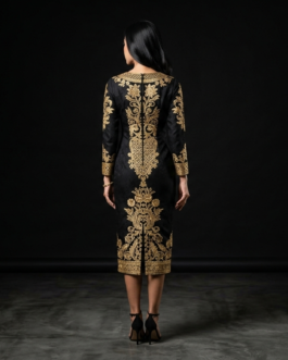 Dimara Baroque Midi Dress